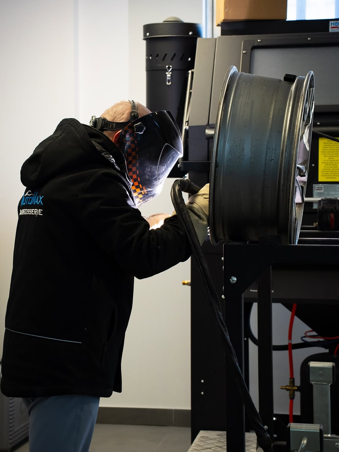 Jante rénovée par l'atelier Automax Premium